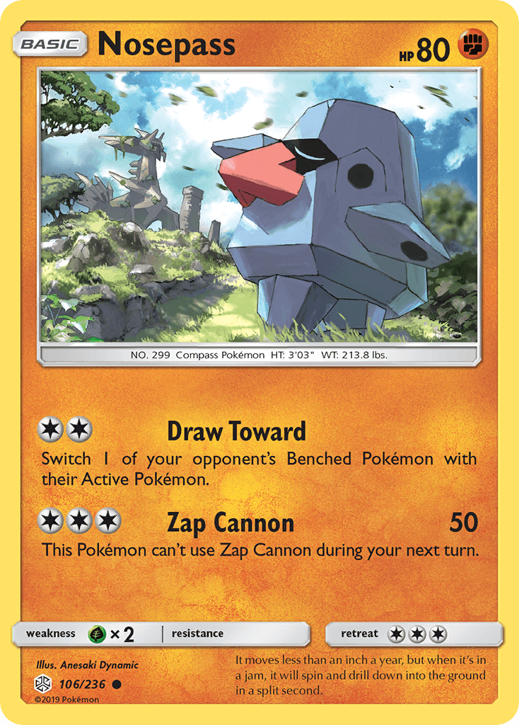 Nosepass Cosmic Eclipse card