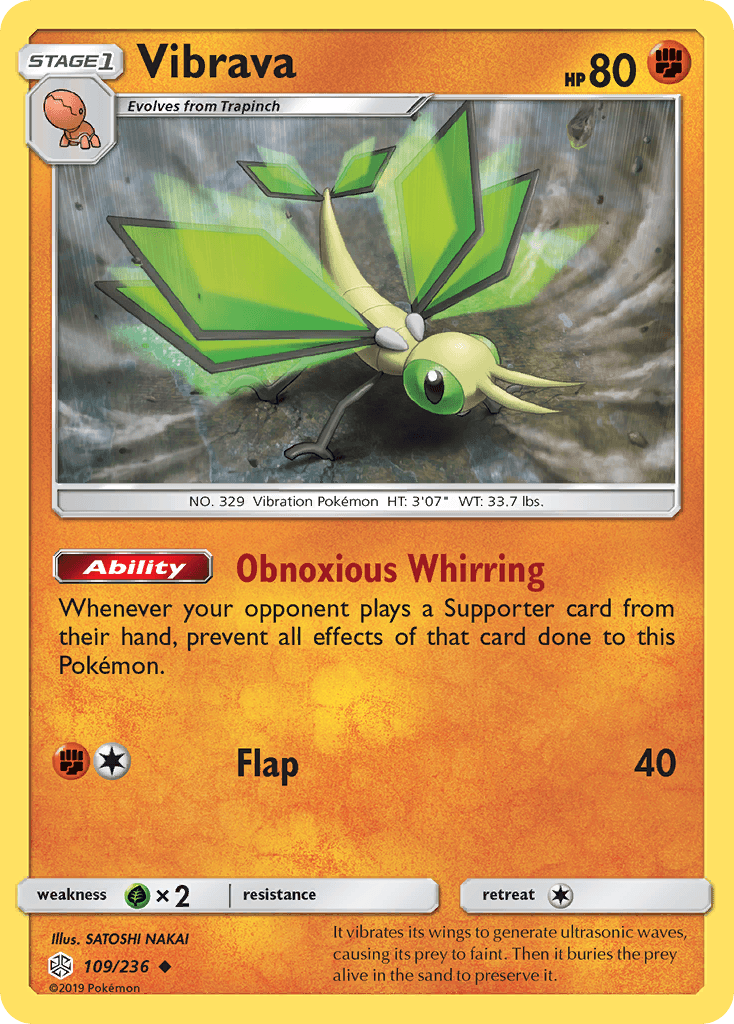 Vibrava Cosmic Eclipse card
