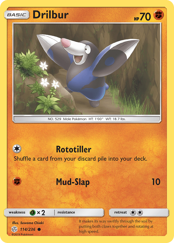 Drilbur Cosmic Eclipse card