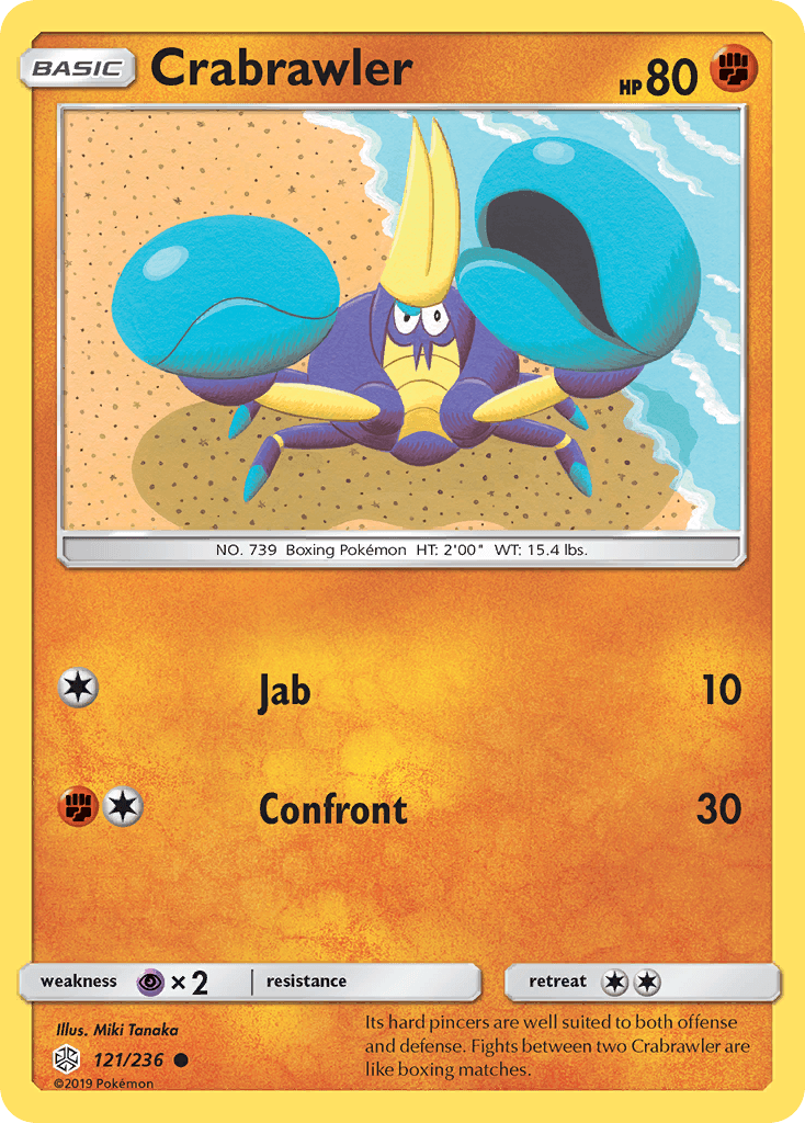 Crabrawler Cosmic Eclipse card