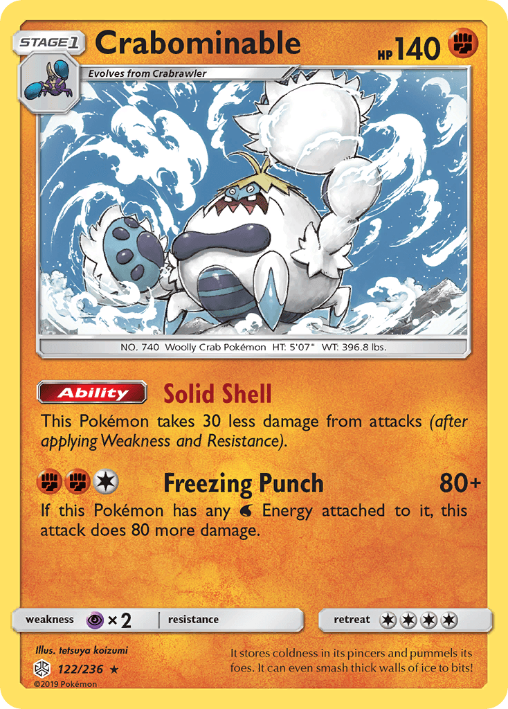 Crabominable Cosmic Eclipse card