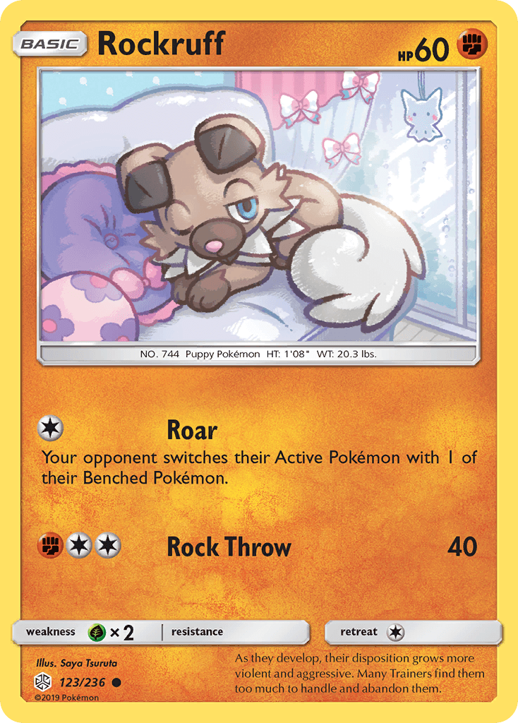 Rockruff 寶可夢 card