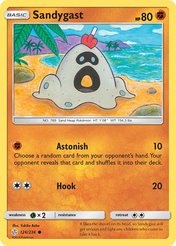 Sandygast Cosmic Eclipse card