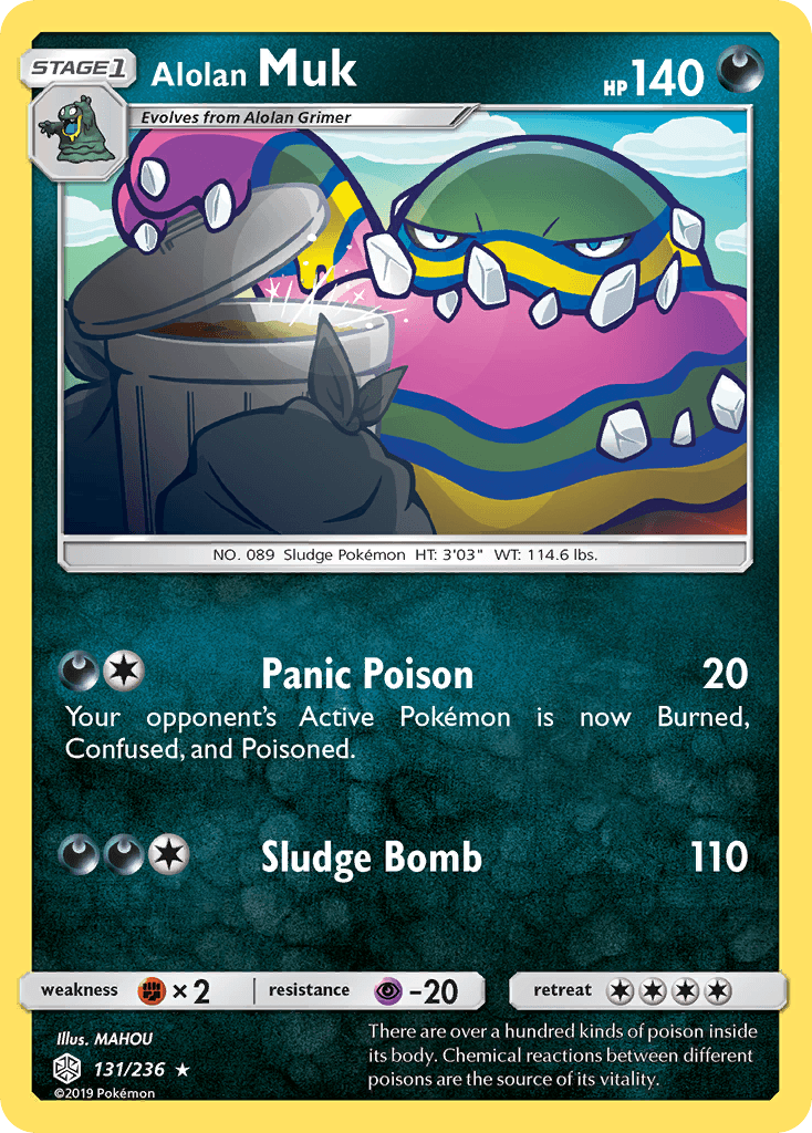 Alolan Muk Cosmic Eclipse card