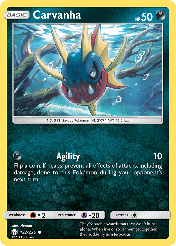 Carvanha Cosmic Eclipse card