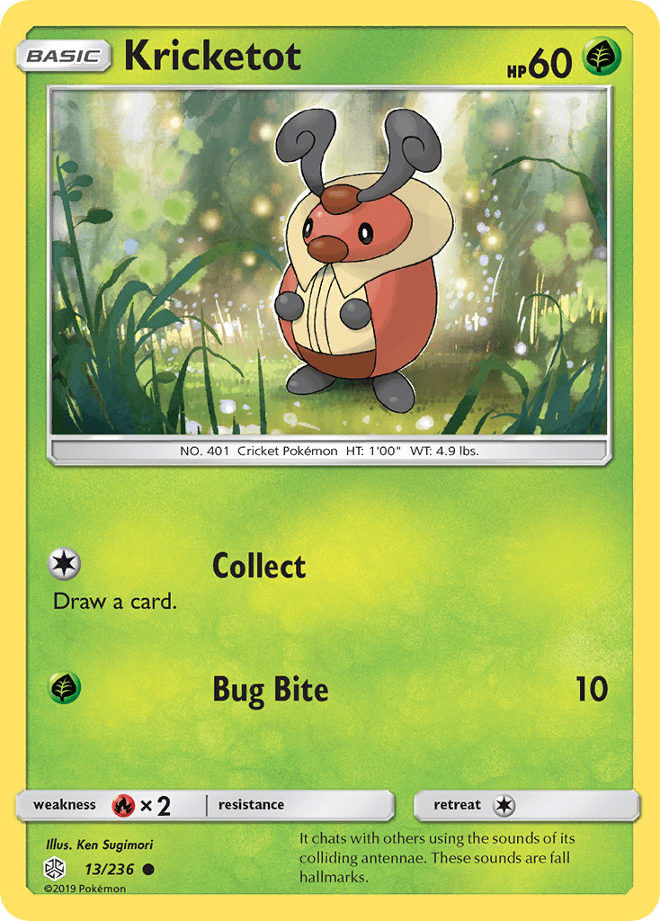 Kricketot Cosmic Eclipse card