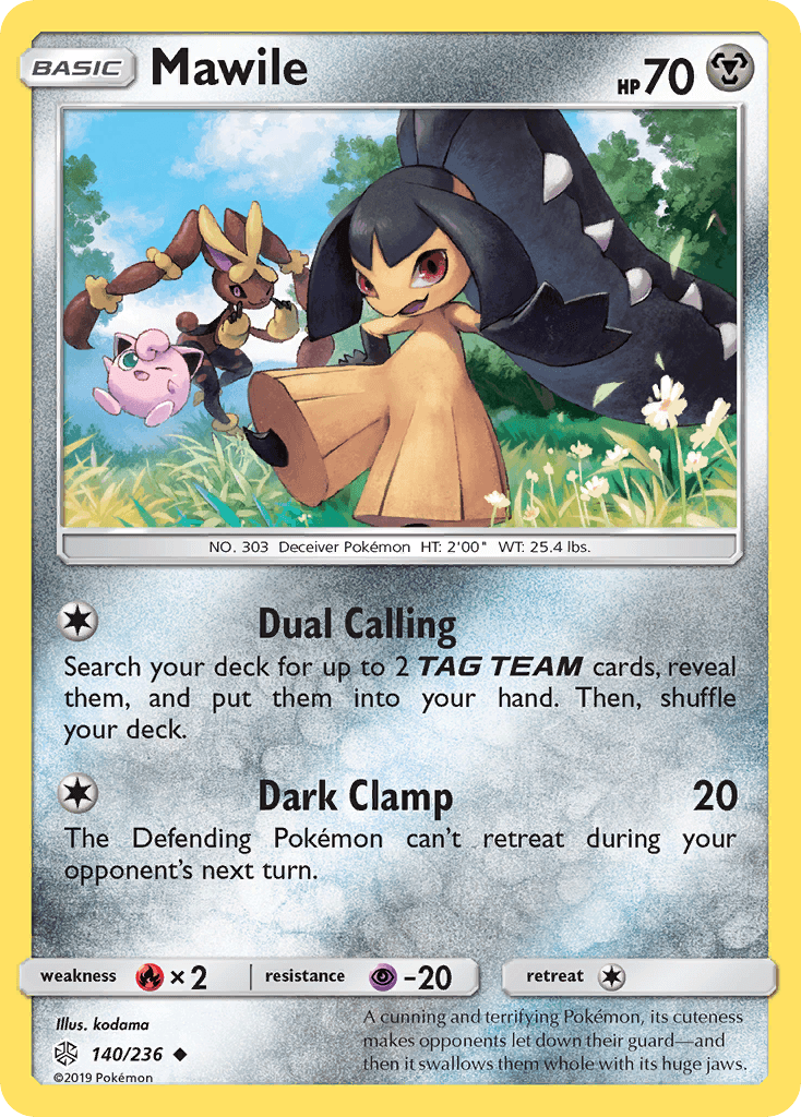 Mawile Cosmic Eclipse card