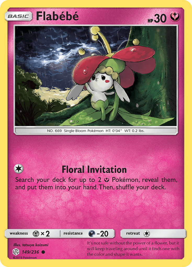 Flabébé 寶可夢 card