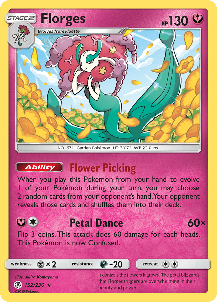 Florges Cosmic Eclipse card