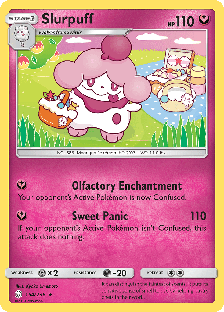 Slurpuff Cosmic Eclipse card