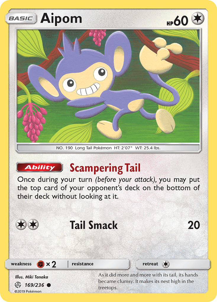 Aipom 寶可夢 card