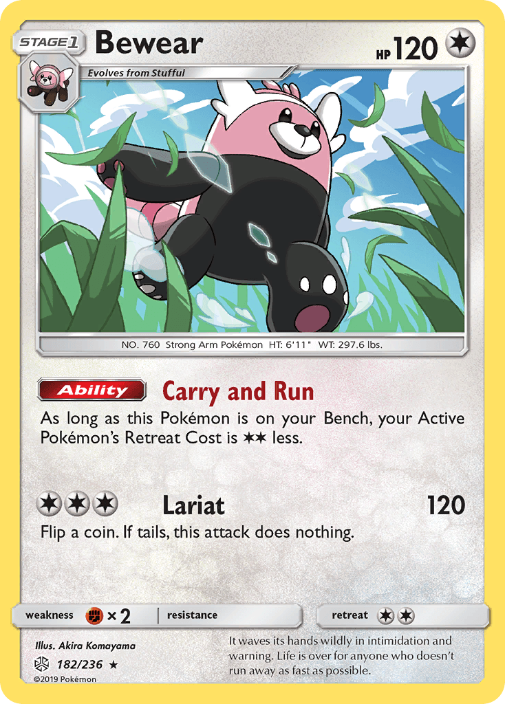 Bewear Cosmic Eclipse card