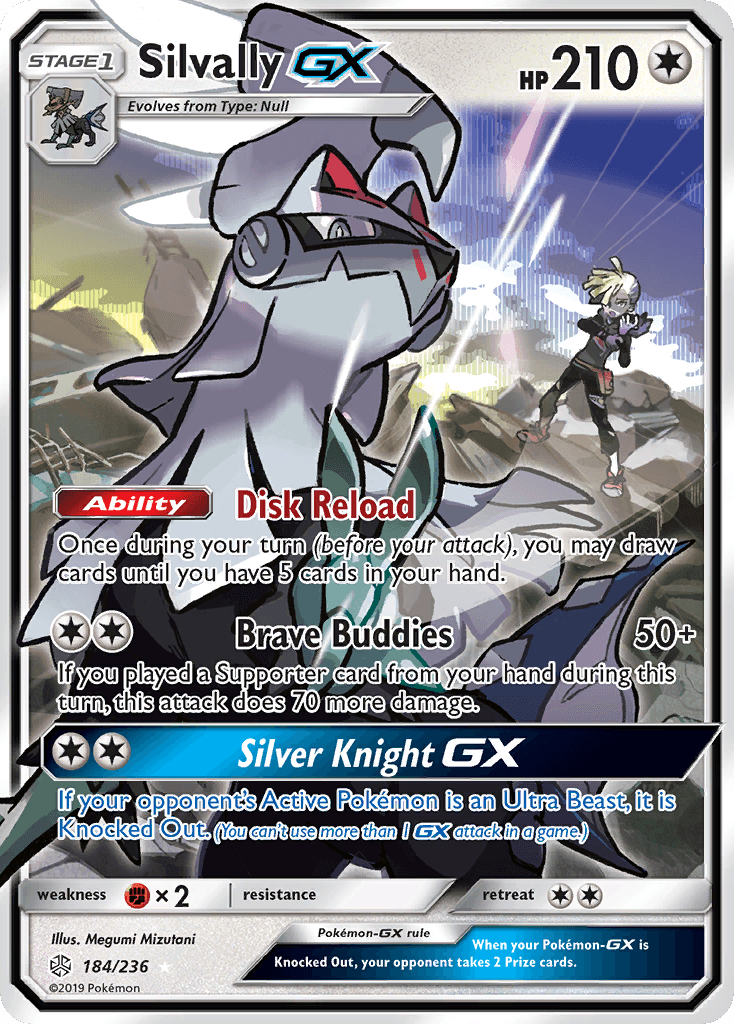 Silvally-GX Cosmic Eclipse card