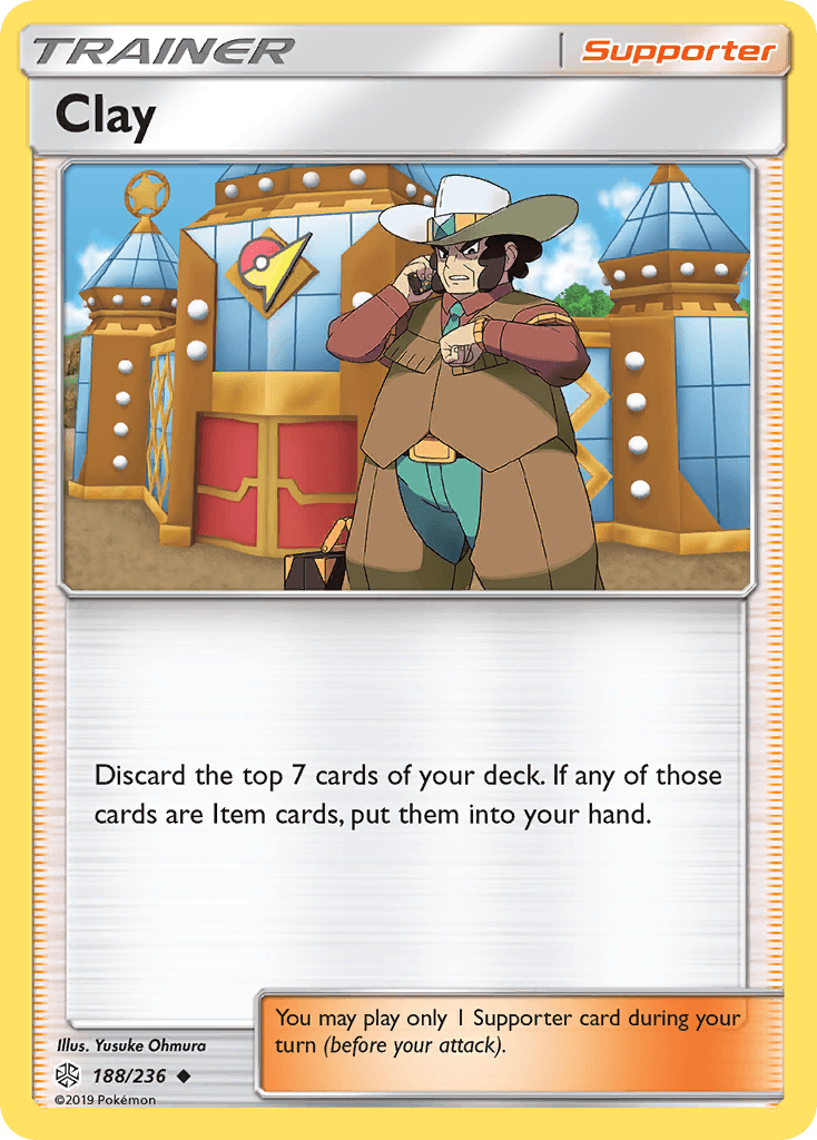 Clay Cosmic Eclipse card