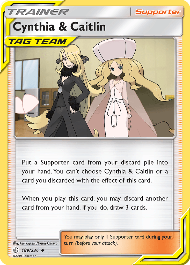 Cynthia & Caitlin Cosmic Eclipse card