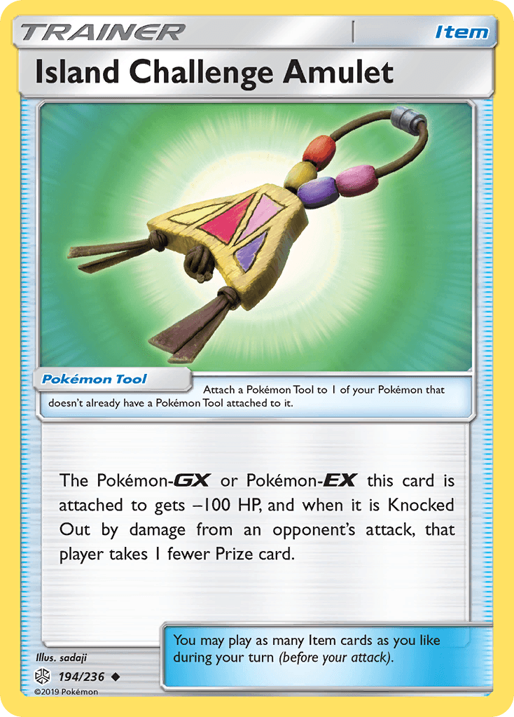 Island Challenge Amulet Cosmic Eclipse card