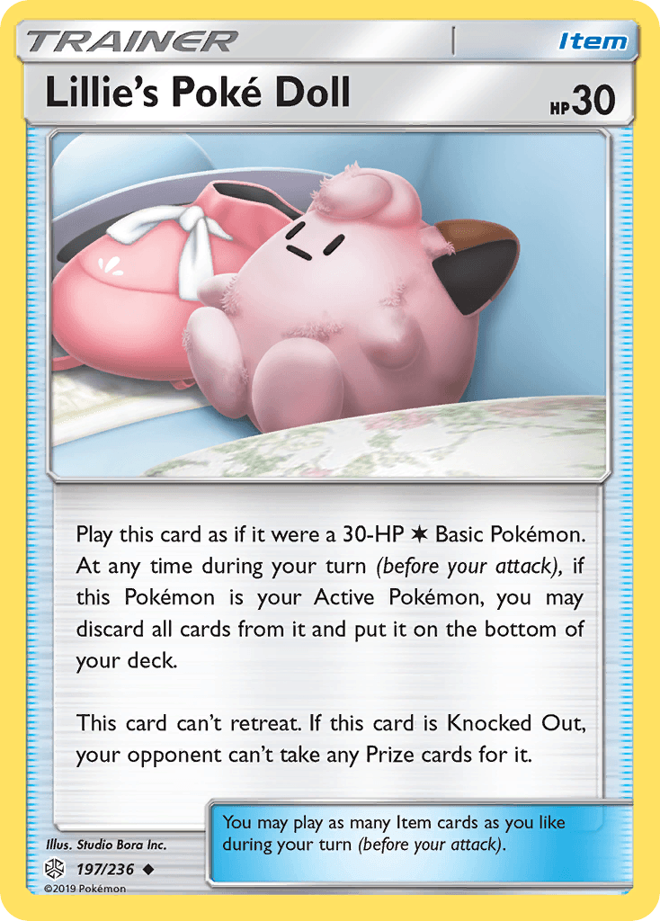Lillie's Poké Doll Cosmic Eclipse card