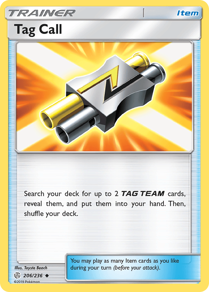 Tag Call Cosmic Eclipse card