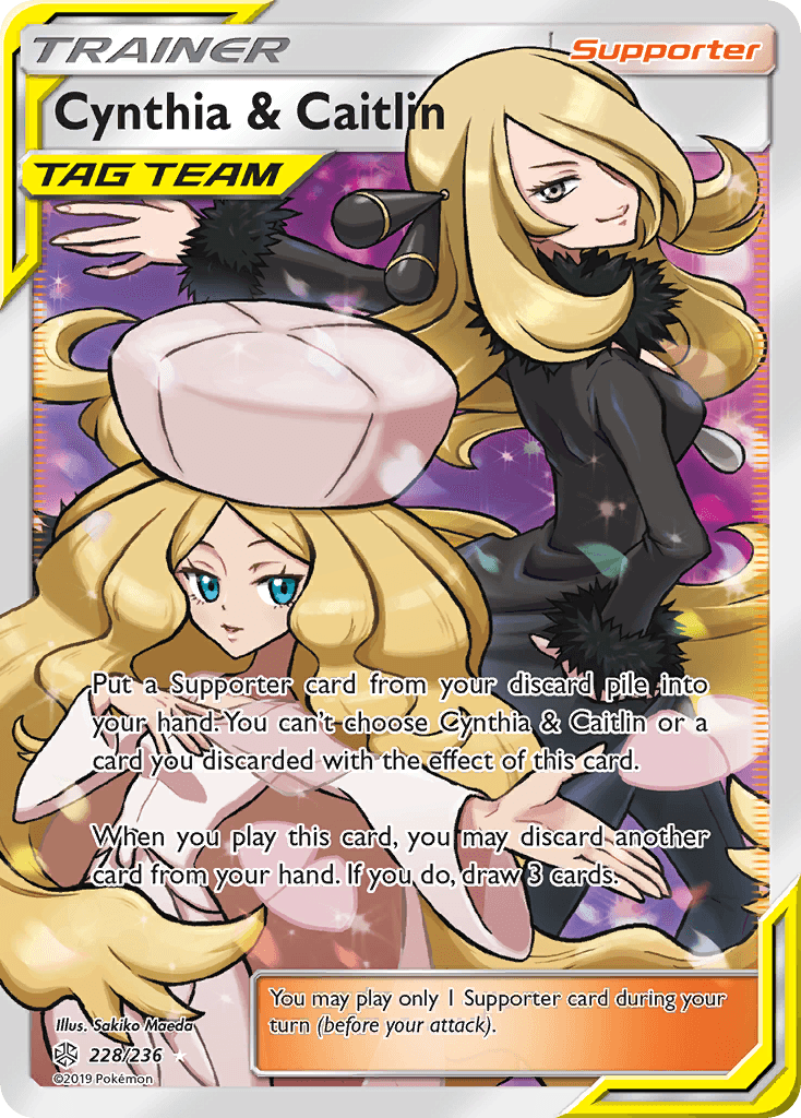Cynthia & Caitlin Cosmic Eclipse card