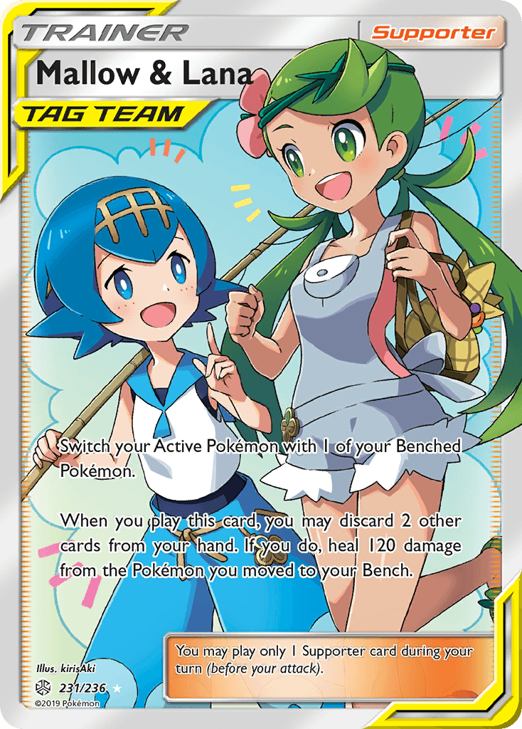 Mallow & Lana Cosmic Eclipse card