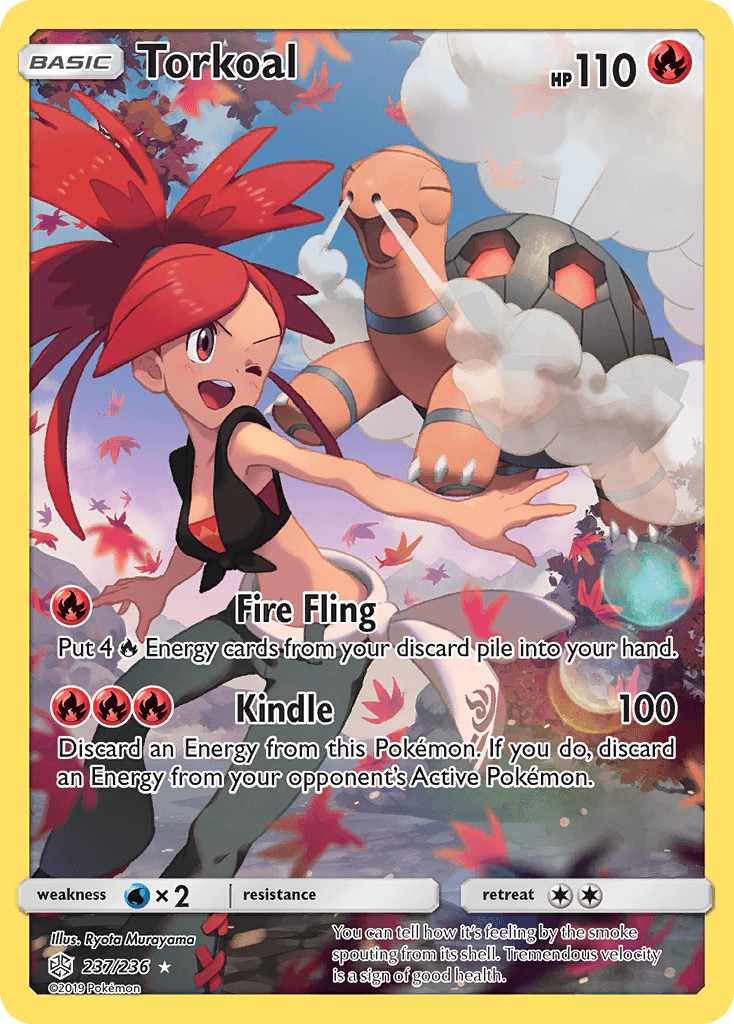 Torkoal Cosmic Eclipse card