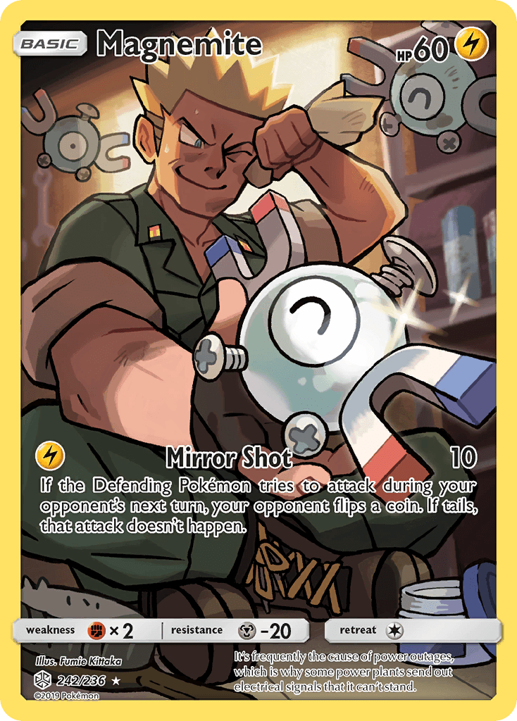 Magnemite Cosmic Eclipse card