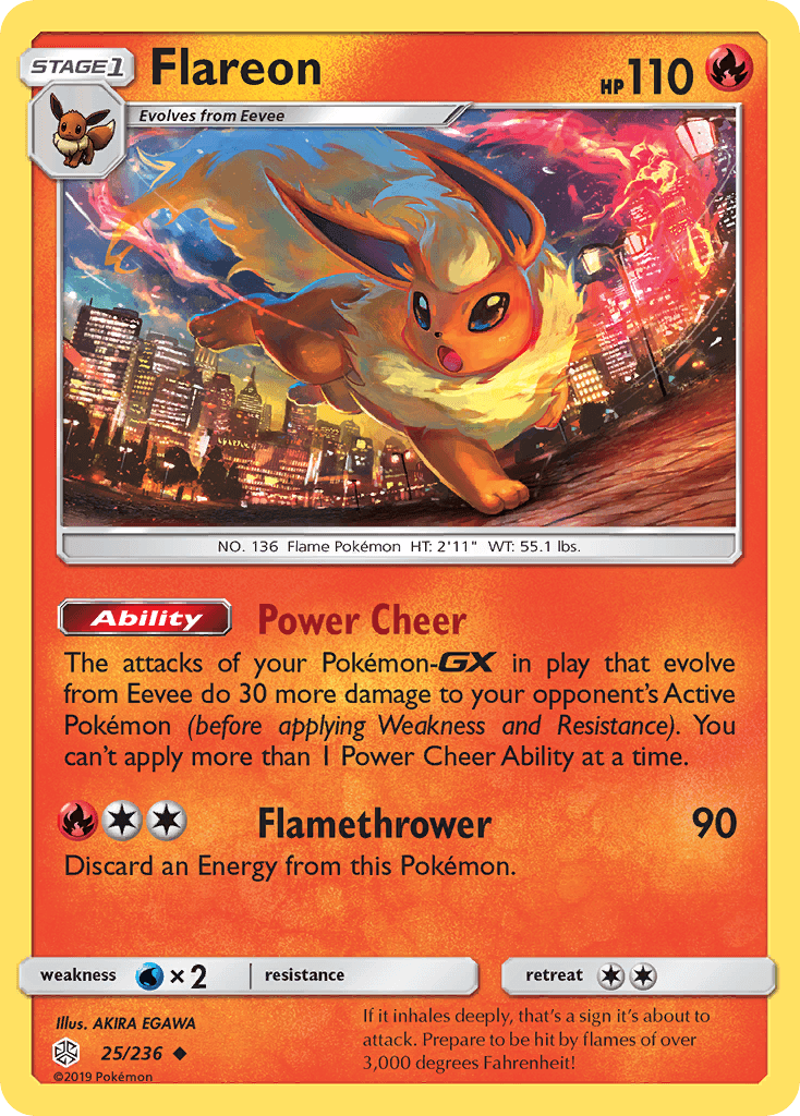 Flareon Cosmic Eclipse card