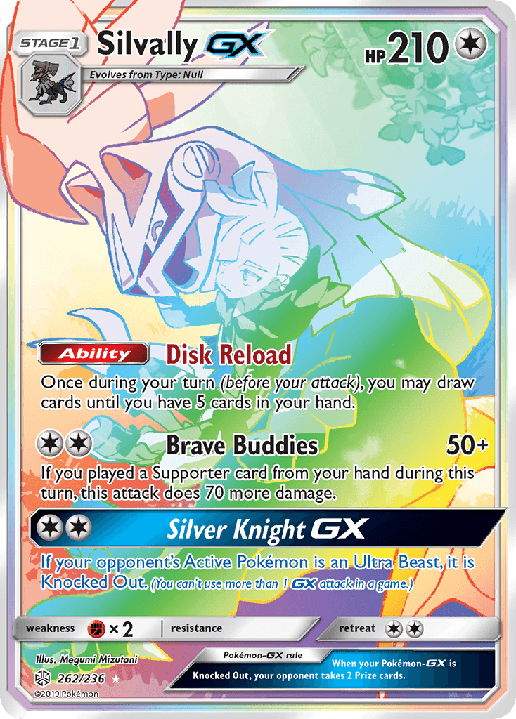 Silvally-GX Cosmic Eclipse card