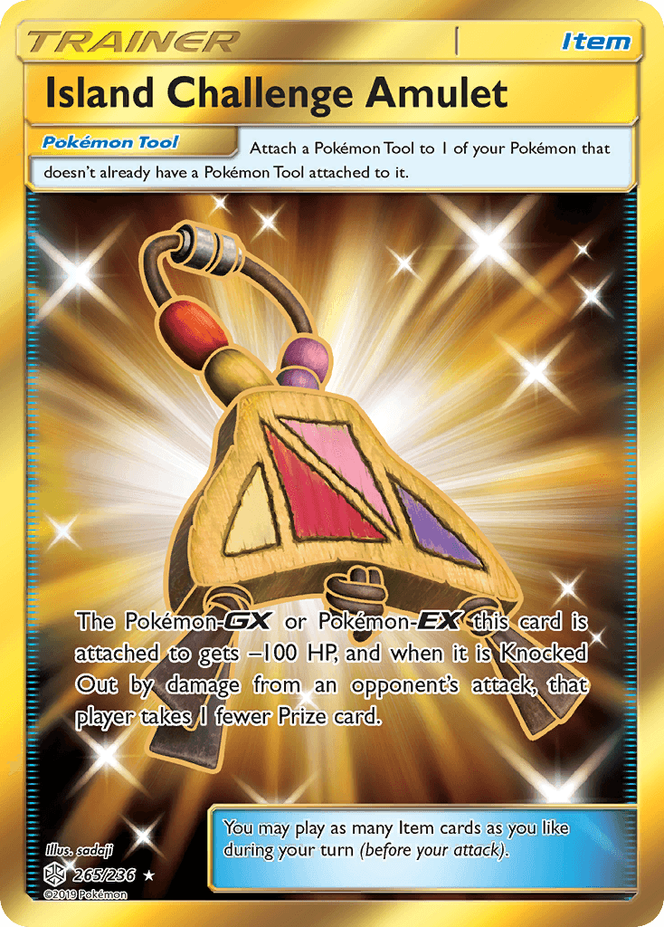 Island Challenge Amulet Cosmic Eclipse card