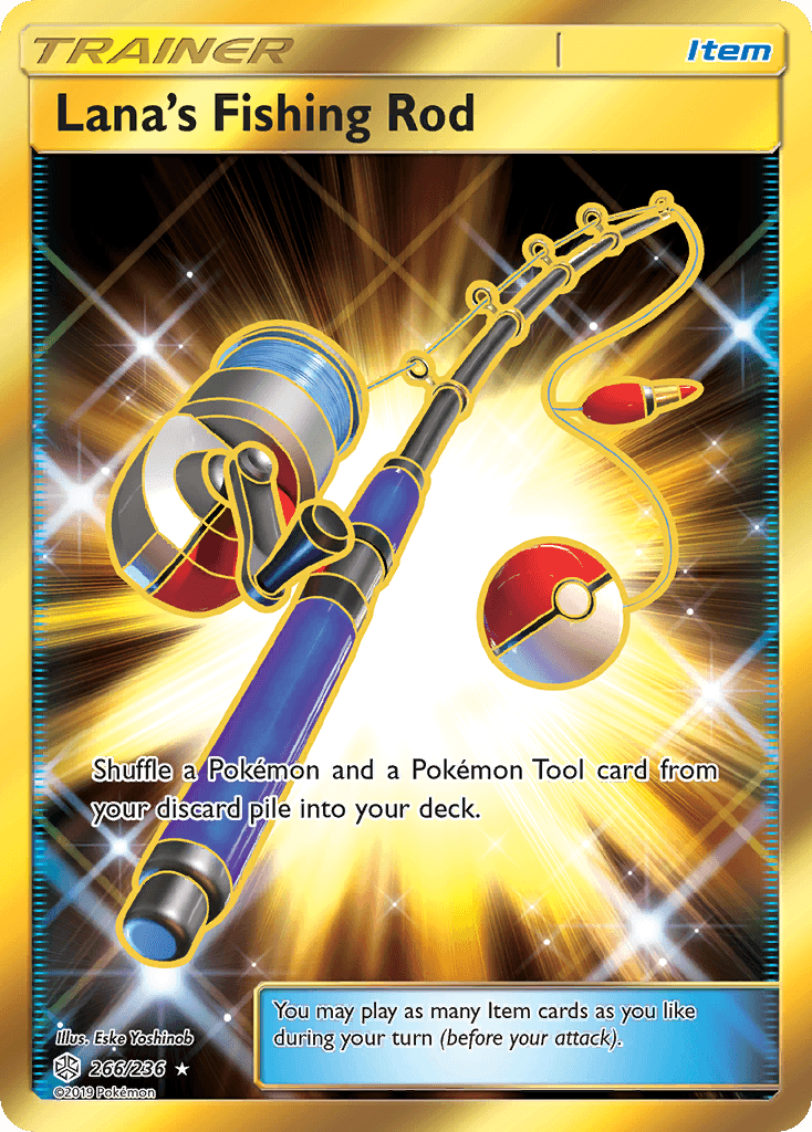Lana's Fishing Rod Cosmic Eclipse card