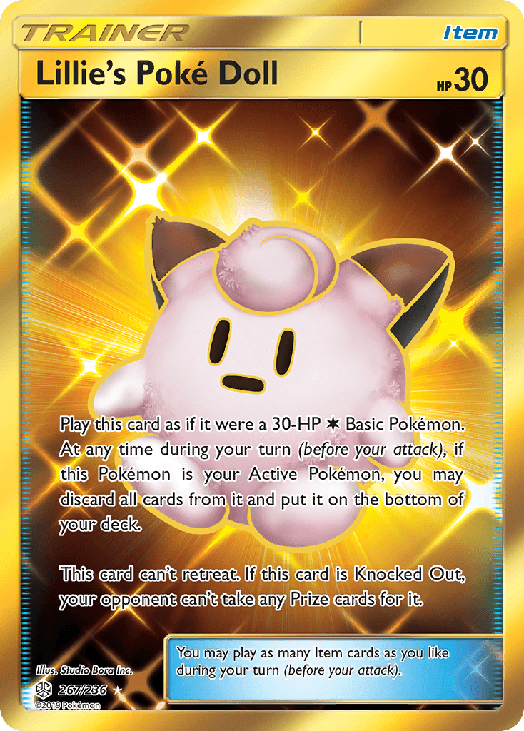 Lillie's Poké Doll Cosmic Eclipse card