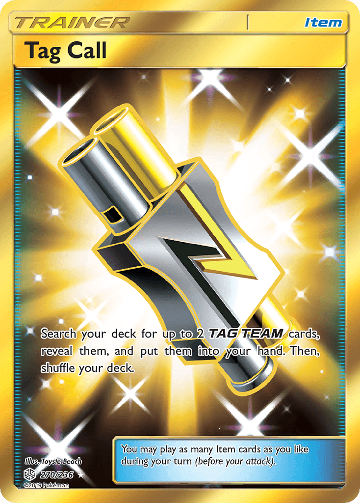 Tag Call Cosmic Eclipse card