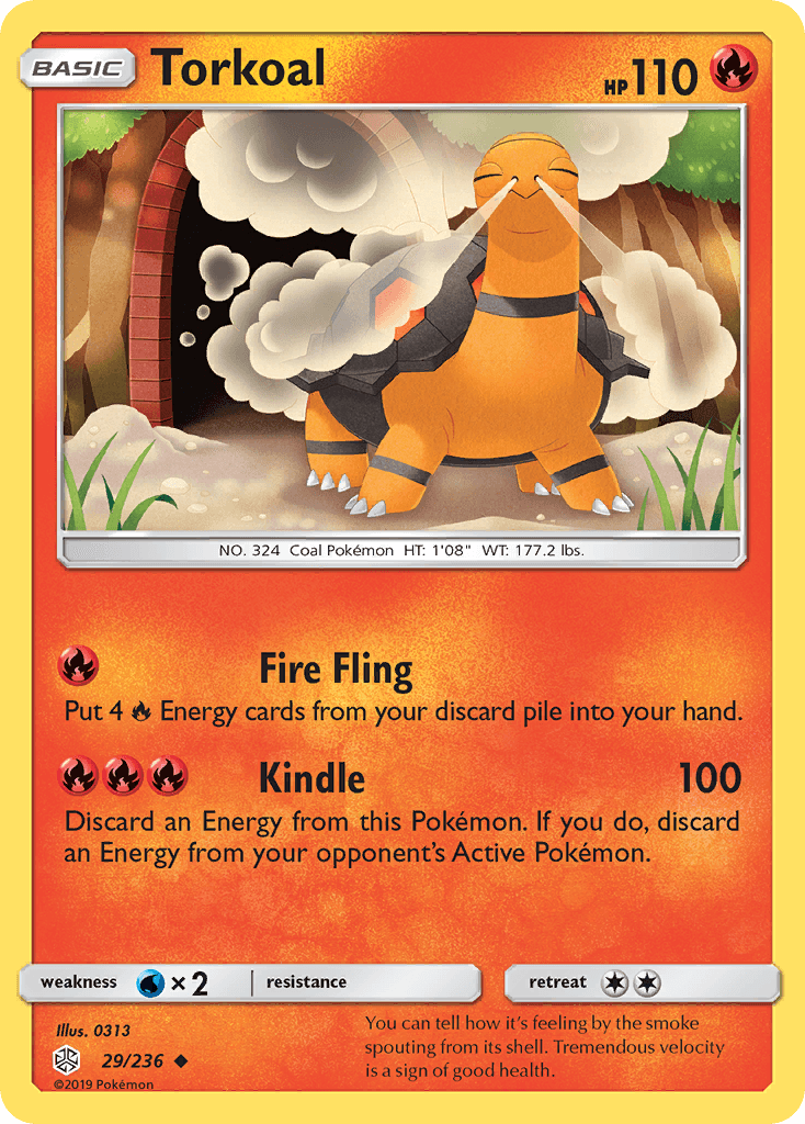 Torkoal Cosmic Eclipse card
