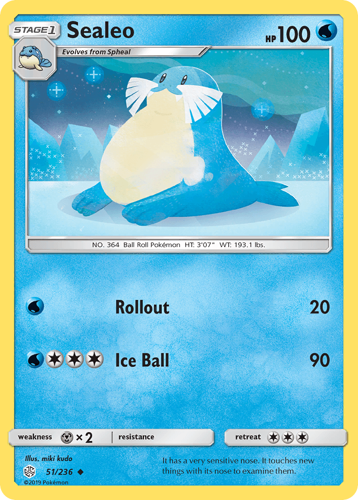 Sealeo Cosmic Eclipse card
