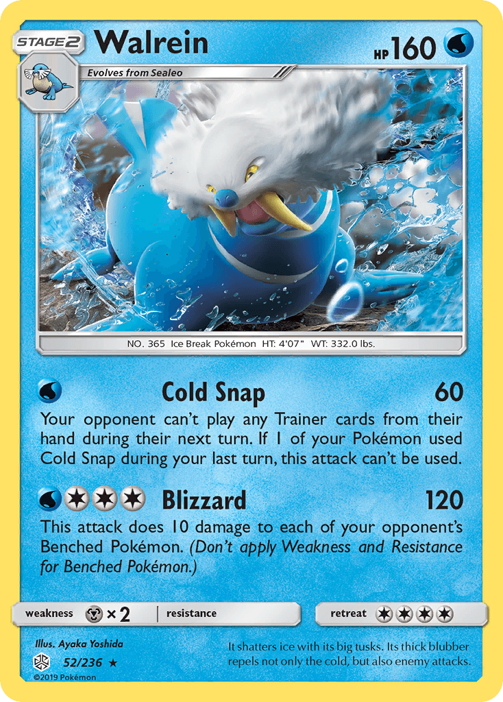 Walrein Cosmic Eclipse card