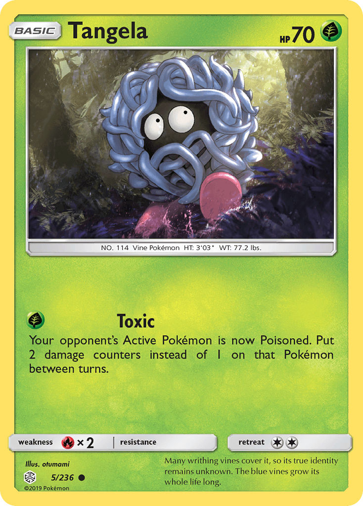 Tangela Cosmic Eclipse card