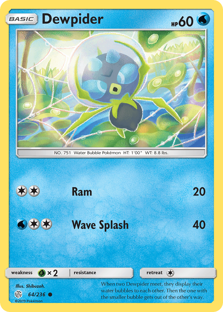 Dewpider Cosmic Eclipse card