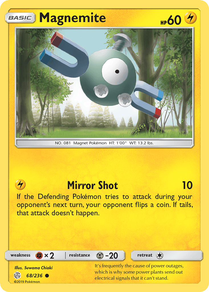 Magnemite Cosmic Eclipse card