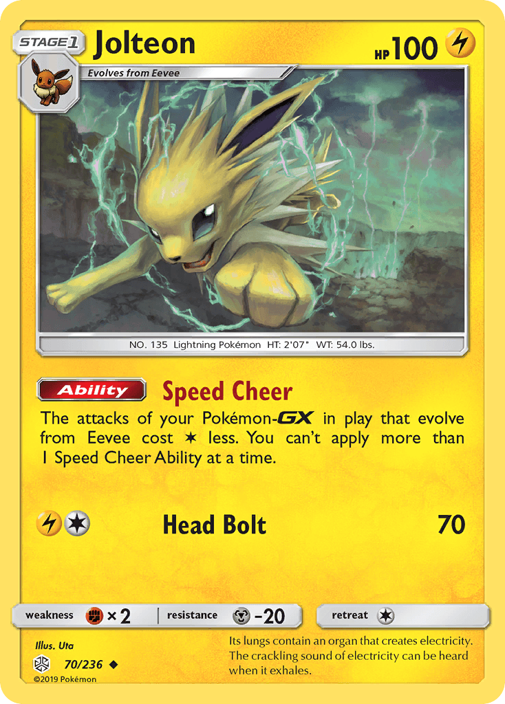 Jolteon Cosmic Eclipse card
