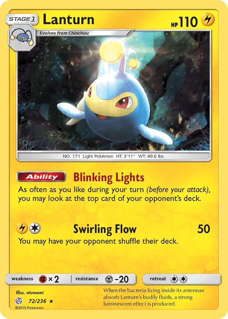 Lanturn Cosmic Eclipse card