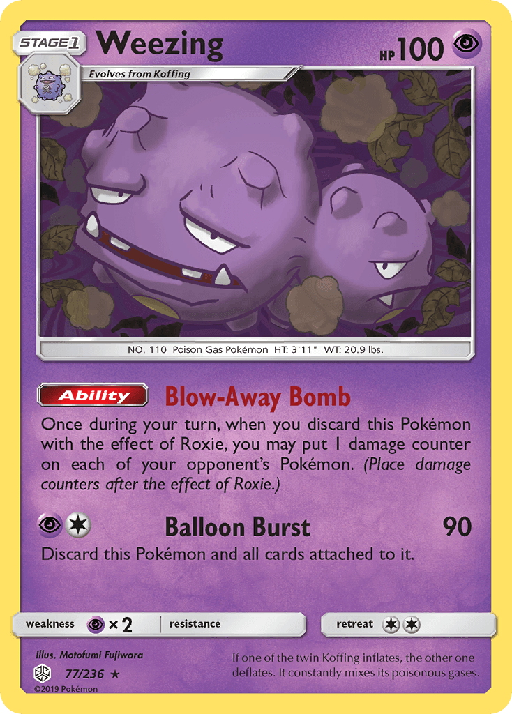 Weezing 寶可夢 card