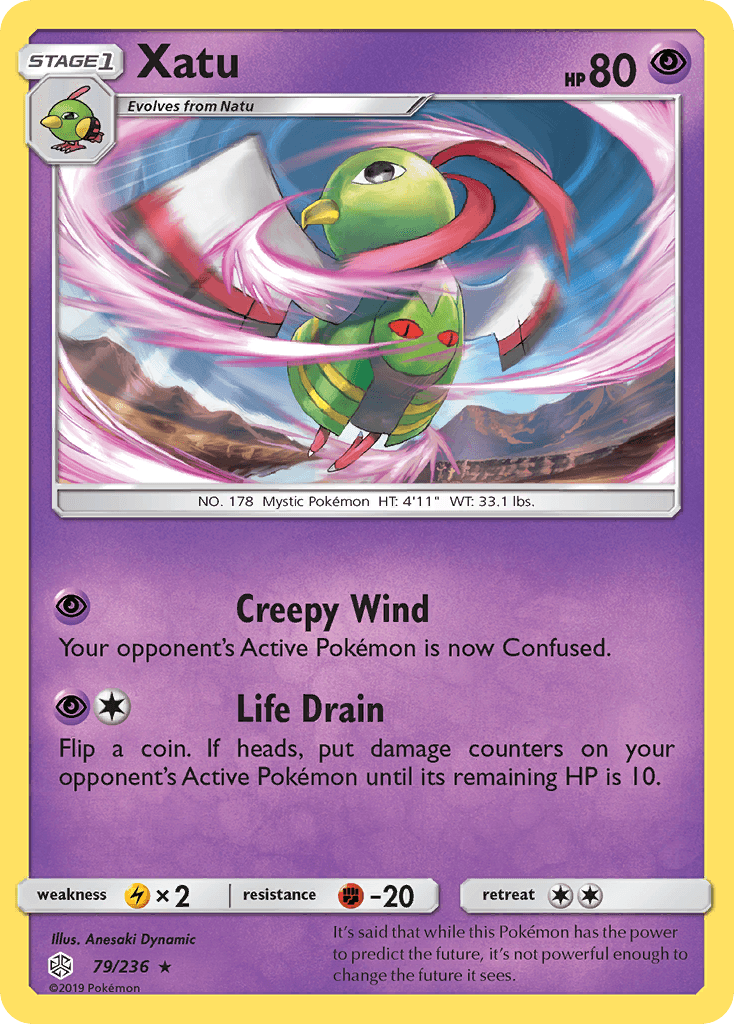 Xatu Cosmic Eclipse card