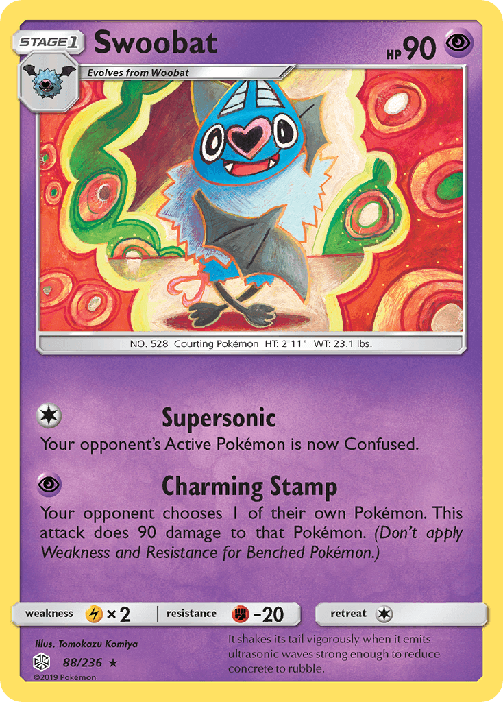 Swoobat Cosmic Eclipse card