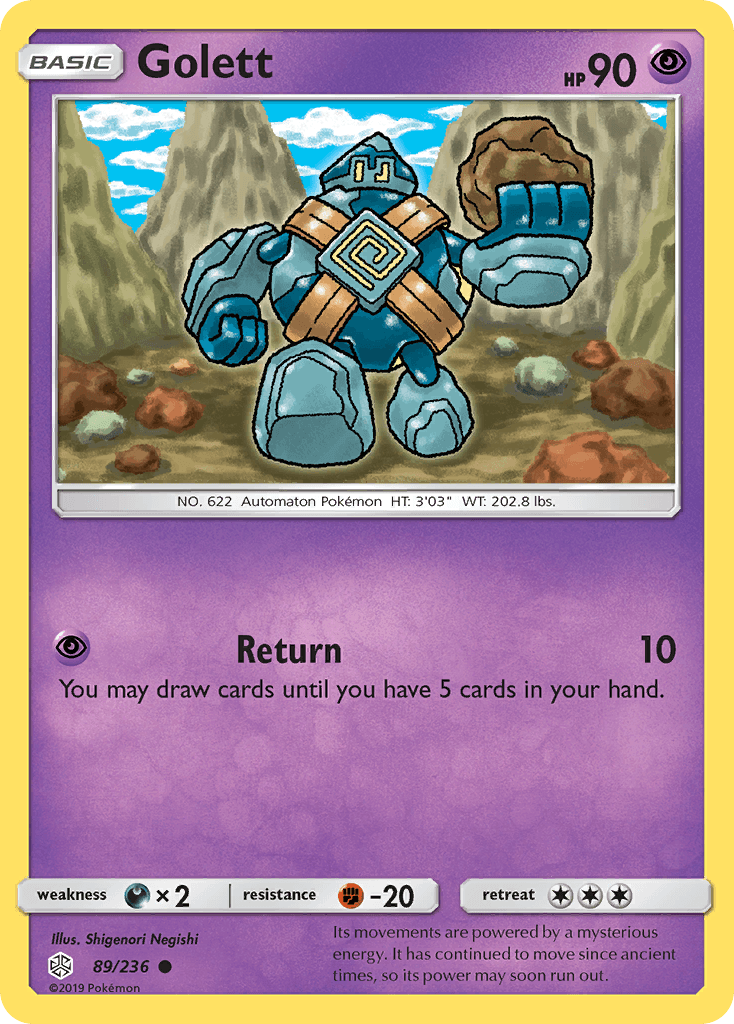 Golett Cosmic Eclipse card