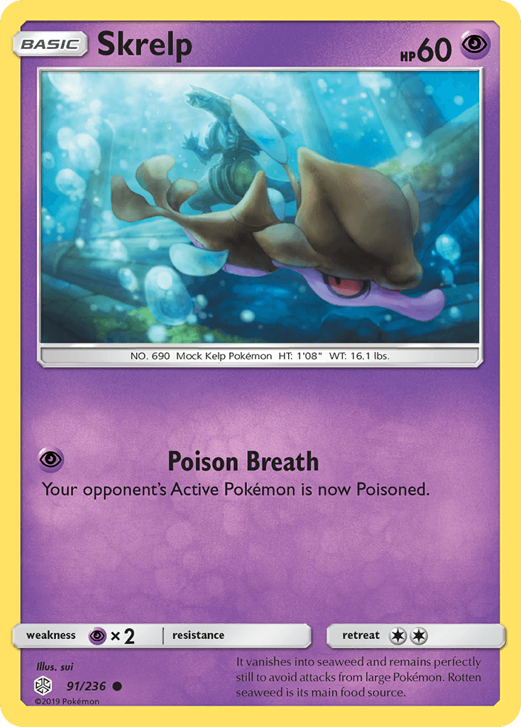 Skrelp Cosmic Eclipse card