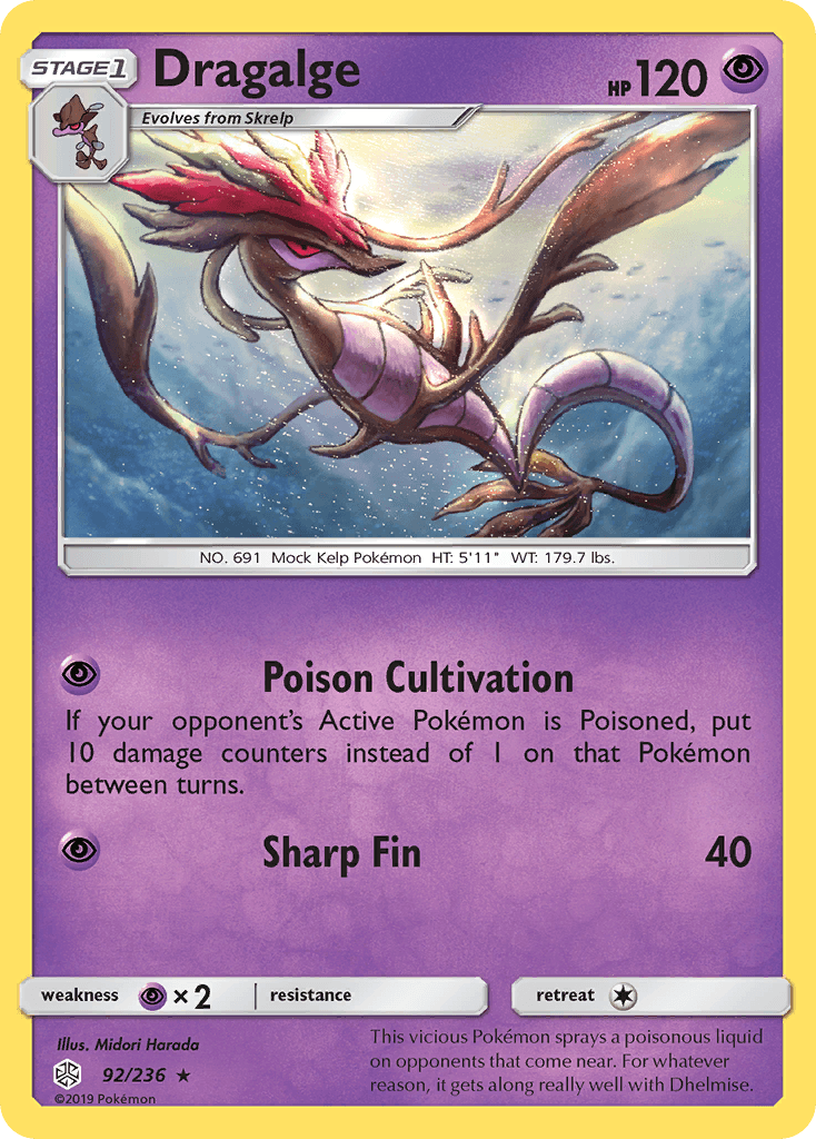 Dragalge Cosmic Eclipse card