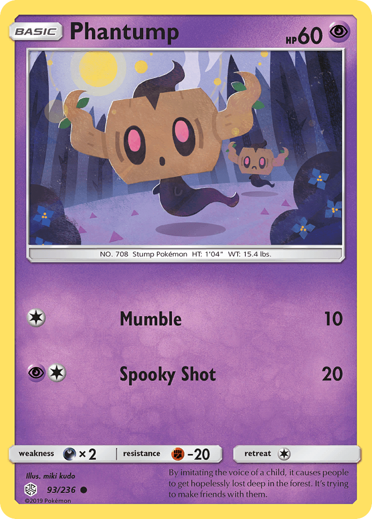 Phantump Cosmic Eclipse card