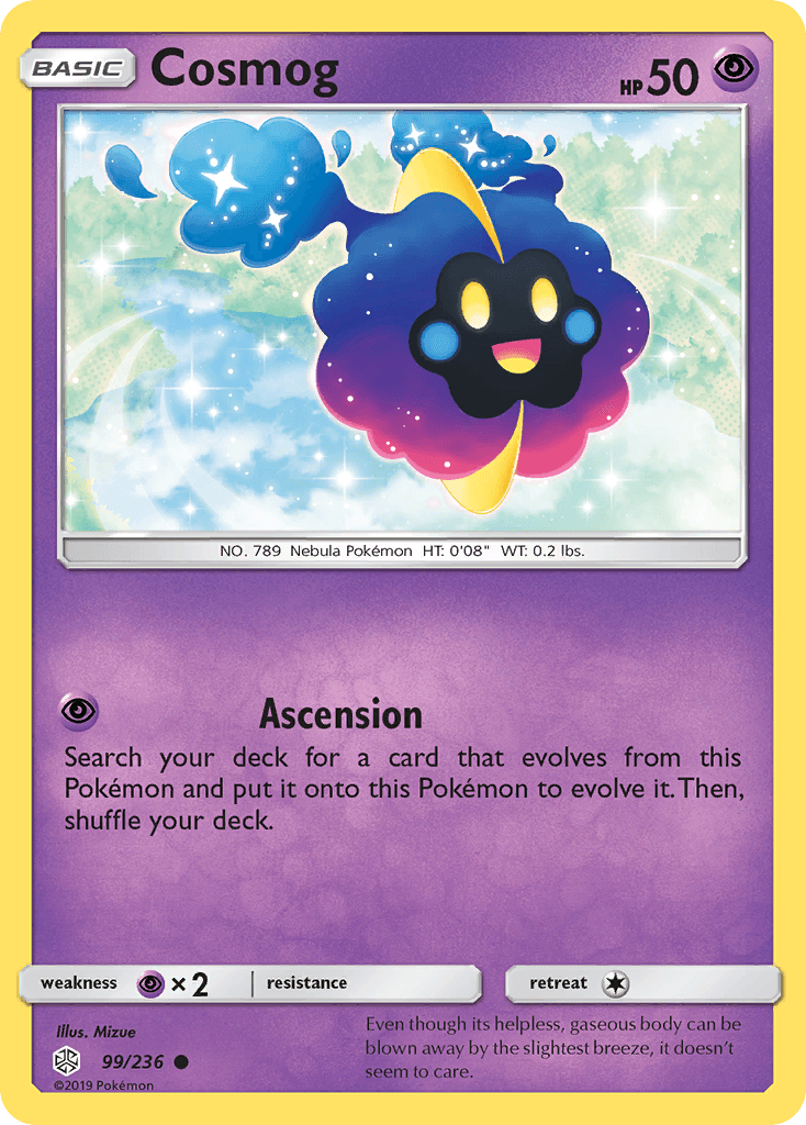 Cosmog Cosmic Eclipse card