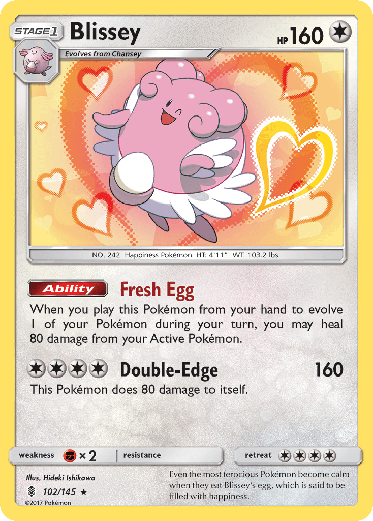 Blissey Guardians Rising card