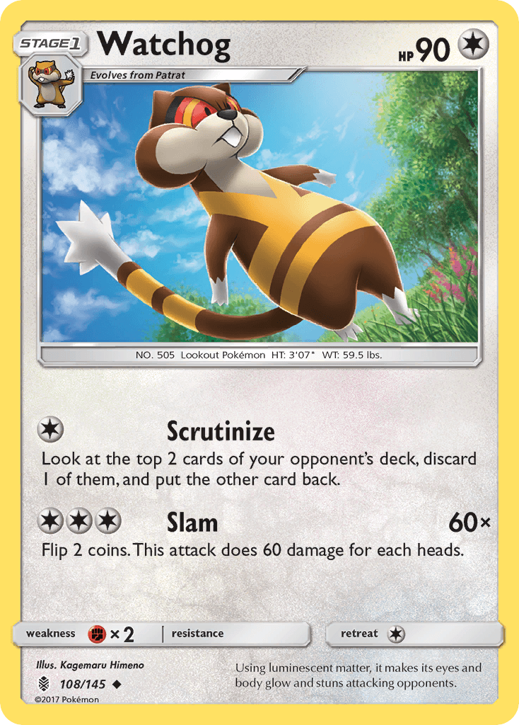 Watchog Guardians Rising card
